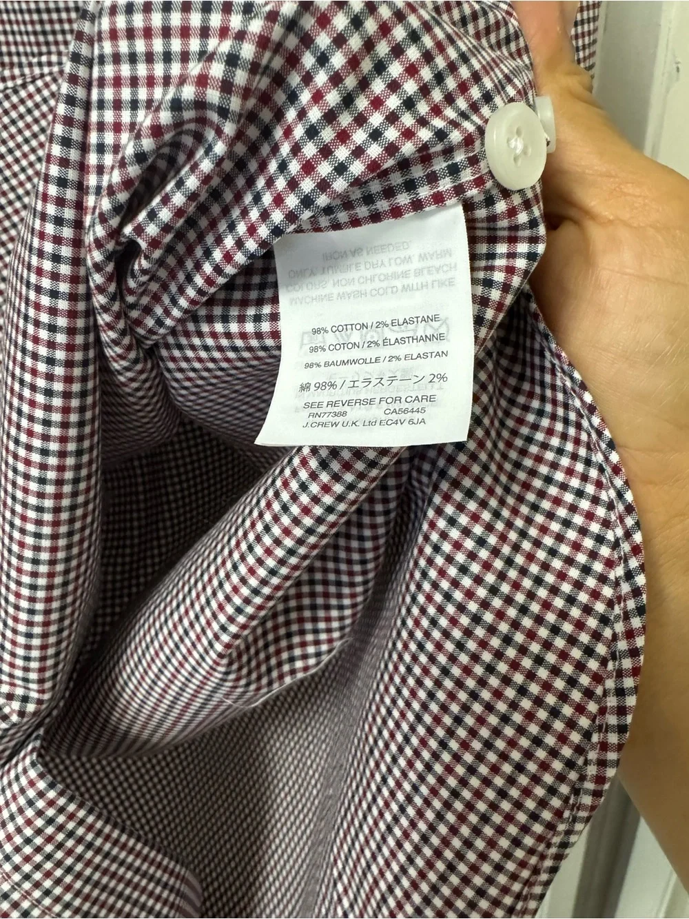 J. Crew classic button